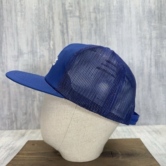 Labatts Blue Trucker Mesh Snapback Vtg Hat Cap - Picture 3 of 8